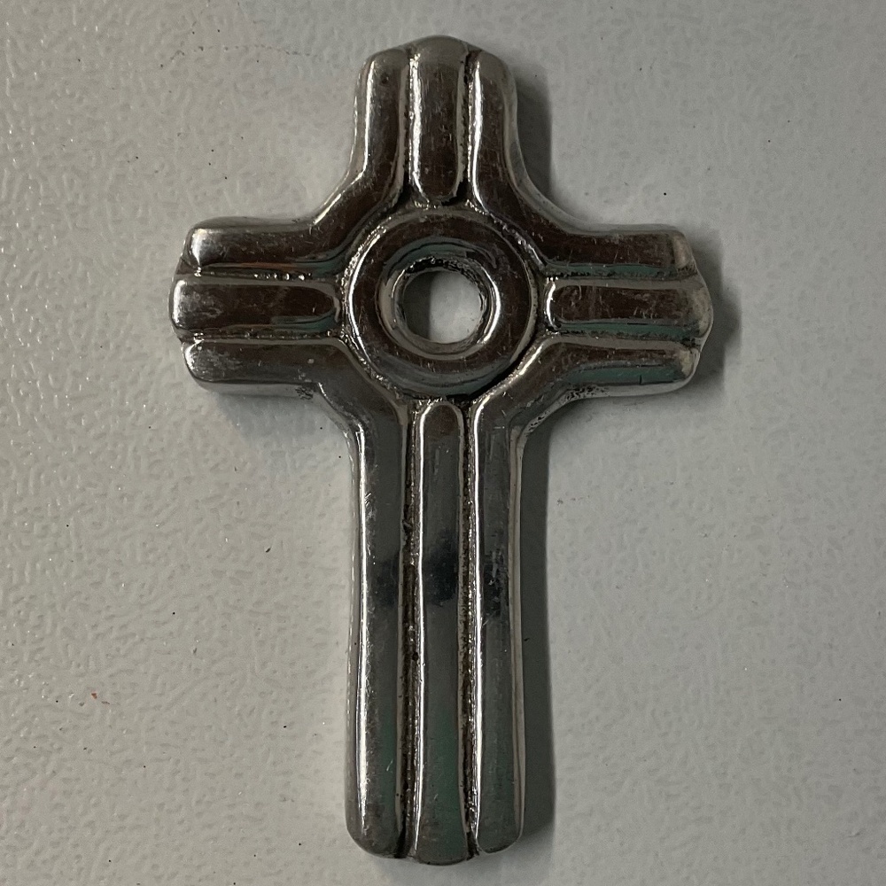 Decorative Aluminum Cross from Mexico